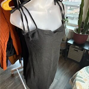 Stylish Black Strappy Dress